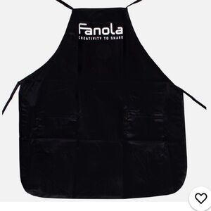 Fanola Hairdressing Full Apron Pockets Salon Black
